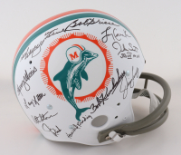 Dolphins 1972 Super Bowl Champions Full-Size Authentic On-Field Helmet Team-Signed by (27) With Paul Warfield, Bob Griese, Mercury Morris, Jim Langer (JSA) at PristineAuction.com