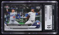 Yoshinobu Yamamoto / Shota Imanaga 2025 Topps Now #2 (CGC 10) at PristineAuction.com