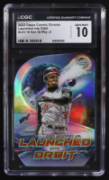 Ken Griffey Jr. 2023 Topps Cosmic Chrome Launched Into Orbit #LIO-18 (CGC 10) at PristineAuction.com