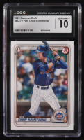 Pete Crow-Armstrong 2020 Bowman Draft #BD-72 RC (CGC 10) at PristineAuction.com