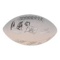 Rob Gronkowski Signed Buccaneers Logo NFL Football (Beckett) at PristineAuction.com