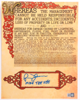 Paris Themmen Signed "Willy Wonka & the Chocolate Factory" 11x14 Photo Inscribed "Mike Tee Vee" (OC Celebrity Marketing) at PristineAuction.com