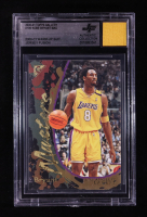 Kobe Bryant 2000-01 Topps Gallery #109 With Warm-Up Suit Swatch (BGS) at PristineAuction.com