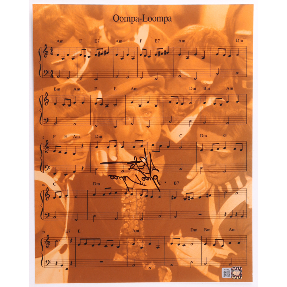 Rusty Goffe Signed "Willy Wonka & the Chocolate Factory" 11x14 Photo Inscribed "Oompa Loompa" (OC Celebrity Marketing) at PristineAuction.com