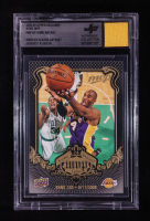 Kobe Bryant 2008-09 Upper Deck MVP Kobe MVP #KB100 With Warm-Up Suit Swatch (BGS) at PristineAuction.com