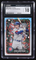 Pete Crow-Armstrong 2024 Topps Holiday #H136 RC (CGC 10) at PristineAuction.com