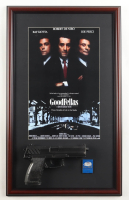 Henry Hill Signed "Goodfellas" Custom Framed Matchbook Display with Prop Replica Pistol (PSA) at PristineAuction.com
