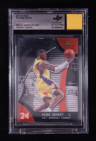 Kobe Bryant 2007-08 Finest #24 With Warm-Up Suit Swatch (BGS) at PristineAuction.com