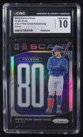 Pete Crow-Armstrong 2023 Panini Prizm 20-80 Scale Silver #SC5 RC (CGC 10) at PristineAuction.com