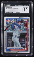 Pete Crow-Armstrong 2024 Bowman #85 RC (CGC 10) at PristineAuction.com