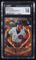 Pete Crow-Armstrong 2024 Bowman Chrome Rising Infernos #RI-4 RC (CGC 10) at PristineAuction.com