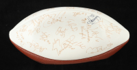 1993 Raiders Training Camp Team Official NFL Football Team-Signed by (50+) with Howie Long, Tim Brown, James Lofton, Jeff Hostetler (JSA) at PristineAuction.com