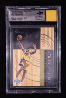 Kobe Bryant 1999-00 Upper Deck Hardcourt New Court Order #NC8 With Warm-Up Suit Swatch (BGS) at PristineAuction.com
