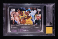 Kobe Bryant 1998-99 Upper Deck #75 With Warm-Up Suit Swatch (BGS) at PristineAuction.com