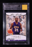 Kobe Bryant 2007-08 Fleer Hot Prospects Stat Tracker #22 With Warm-Up Suit Swatch (BGS) at PristineAuction.com