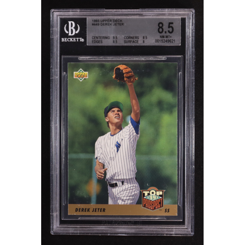 Derek Jeter 1993 Upper Deck #449 RC (BGS 8.5) at PristineAuction.com
