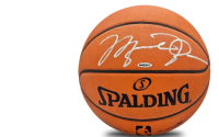 Michael Jordan Signed NBA Basketball (UDA) at PristineAuction.com