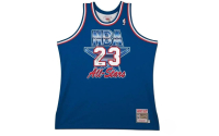 Michael Jordan Signed 1993 All-Star Game Mitchell & Ness Authentic Jersey (UDA) at PristineAuction.com