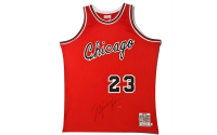 Michael Jordan Signed Bulls Mitchell & Ness Authentic Jersey (UDA) at PristineAuction.com