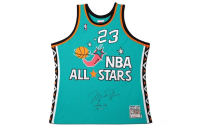 Michael Jordan Signed LE 1996 All-Star Mitchell & Ness Authentic Jersey (UDA) at PristineAuction.com