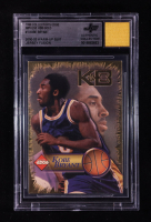 Kobe Bryant 1998 Collector's Edge Impulse KB8 Gold #1 With Warm-Up Suit Swatch (BGS) at PristineAuction.com