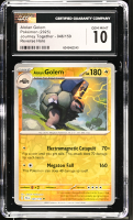 Alolan Golem 2025 Pokemon Journey Together #046/159 (CGC 10) at PristineAuction.com