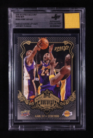 Kobe Bryant 2008-09 Upper Deck MVP Kobe MVP #KB54 With Warm-Up Suit Swatch (BGS) at PristineAuction.com
