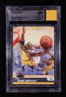 Kobe Bryant 2007-08 Stadium Club #24 With Warm-Up Suit Swatch (BGS) at PristineAuction.com