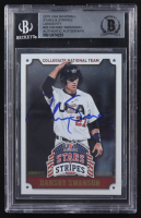 Dansby Swanson Signed 2015 USA Baseball Stars & Stripes Longevity #28 RC (BGS) at PristineAuction.com