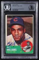Billy Williams Signed 1963 Topps #353 (BGS) at PristineAuction.com