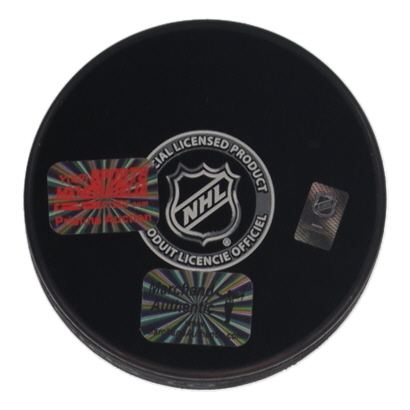 Brad Marchand Signed Bruins Logo Hockey Puck Inscribed "Cancer Sucks" (Marchand) at PristineAuction.com Brad Marchand Signed Bruins Logo Hockey Puck Inscribed "Cancer Sucks" (Marchand) at PristineAuction.com