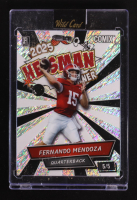 Fernando Mendoza 2025 Wild Card Comix Heisman Shimmer Silver #FM03 #5/5 RC at PristineAuction.com