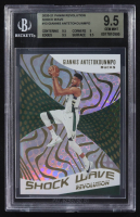 Giannis Antetokounmpo 2020-21 Panini Revolution Shock Wave #13 (BGS 9.5) at PristineAuction.com