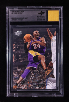 Kobe Bryant 2008-09 Upper Deck #82 With Warm-Up Suit Swatch (BGS) at PristineAuction.com