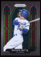 Mookie Betts 2021 Panini Prizm Stained Glass #2 at PristineAuction.com