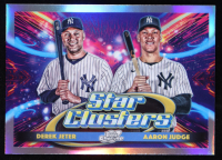 Derek Jeter / Aaron Judge 2025 Topps Cosmic Chrome Dual Star Clusters #DSC1 at PristineAuction.com