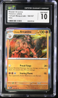 Hisuian Arcanine 2024 Pokemon Twilight Masquerade #100/167 (CGC 10) at PristineAuction.com