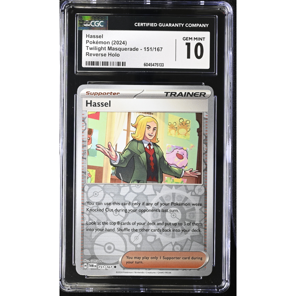 Hassel 2024 Pokemon Twilight Masquerade #151/167 (CGC 10) at PristineAuction.com