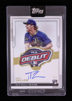 Troy Taylor 2025 Topps Chrome Update Rookie MLB Debut Patch Autographs #RDPATT RC #1/1 at PristineAuction.com