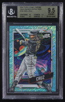 Oneil Cruz 2024 Topps Cosmic Chrome Aqua Equinox Refractors #136 #177/199 (BGS 9.5) at PristineAuction.com