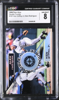 Ken Griffey Jr. / Alex Rodriguez 1998 Fleer Ultra Double Trouble #1DT (CGC 8) at PristineAuction.com