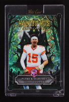 Patrick Mahomes II 2025 Wild Card Haunted Hits Monster Hunt Scope Green #HHHPM #1/3 at PristineAuction.com
