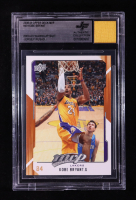 Kobe Bryant 2008-09 Upper Deck MVP #69 With Warm-Up Suit Swatch (BGS) at PristineAuction.com