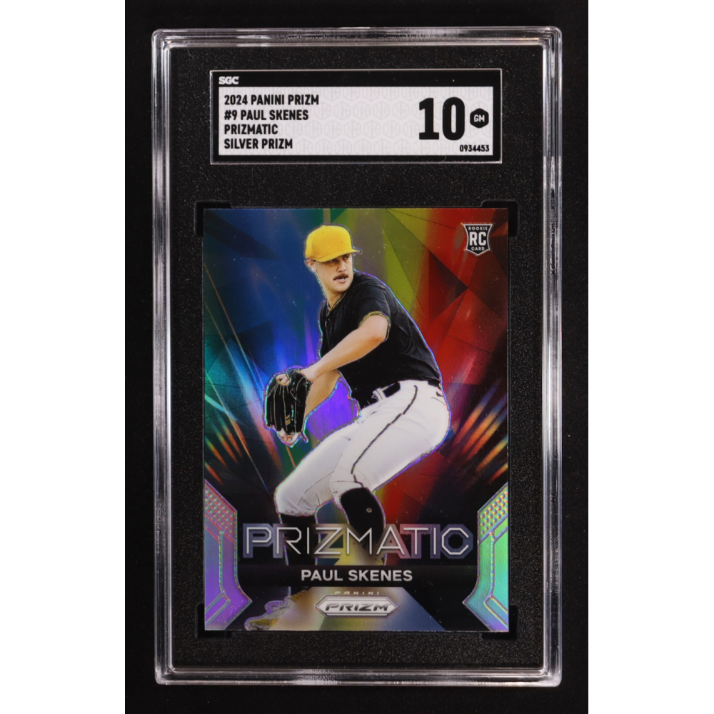 Paul Skenes 2024 Panini Prizm Prizmatic Prizms Silver #9 RC (SGC 10) at PristineAuction.com