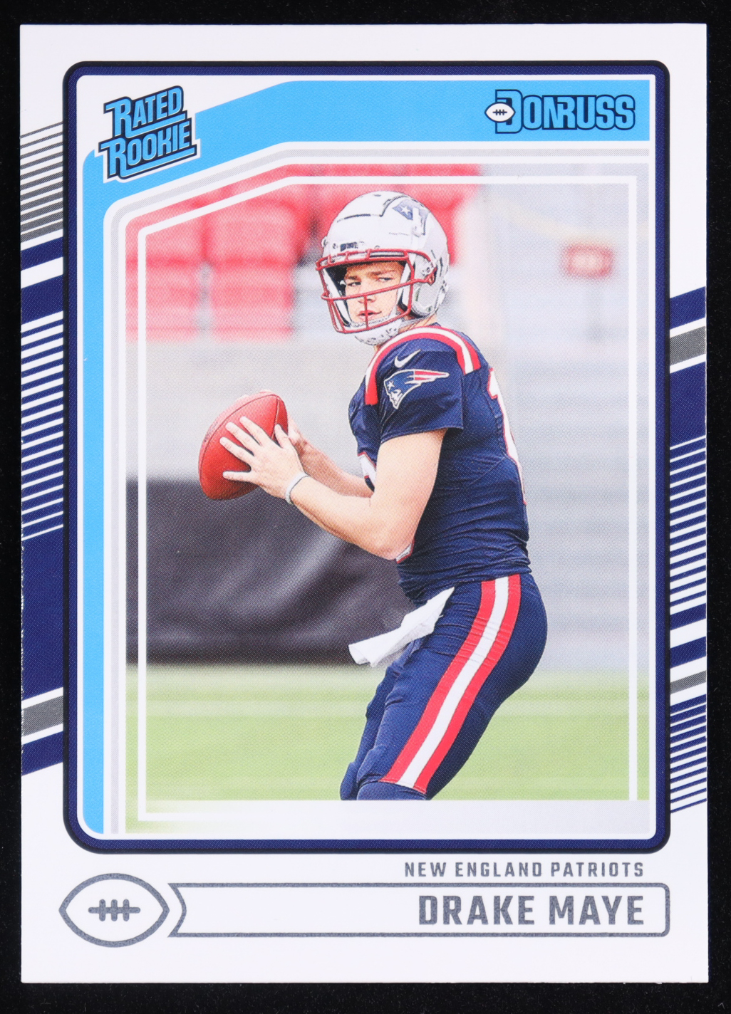 Drake Maye 2024 Donruss #379 RR RC at PristineAuction.com Drake Maye 2024 Donruss #379 RR RC at PristineAuction.com