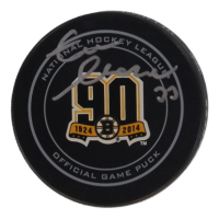 Zdeno Chara Signed Boston Bruins Official Game Hockey Puck (Chara) at PristineAuction.com