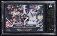 Aaron Judge / Shohei Ohtani 2024 Topps Now #863 (BGS Black Label 10) at PristineAuction.com