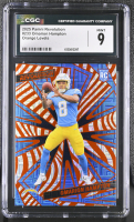 Omarion Hampton 2025 Panini Revolution Orange Levels #233 RC #150/299 (CGC 9) at PristineAuction.com
