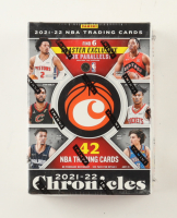 2021-22 Panini Chronicles Basketball Blaster Box with (6) Packs at PristineAuction.com