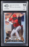 Elly De La Cruz 2023 Leaf National VIP #VIP1 RC (BCCG 10) at PristineAuction.com